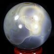 Polished Brazilian Agate Sphere #37513-2